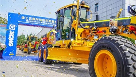 XCMG Delivers High-End Customized GR2605 Motor Grader To RTIO Group