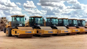 XCMG Delivered 13 Units Road Rollers to Kenya's Largest Water Conservancy Project