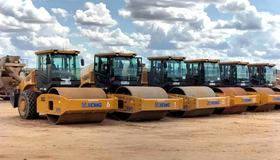 XCMG Delivered 13 Units Road Rollers To Kenya's Largest Water Conservancy Project