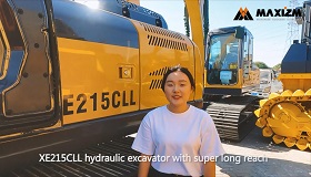 MAXIZM | XCMG XE215CLL Crawler Excavator