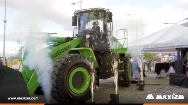 LIUGONG Electric Loader Debuts in Ecuador