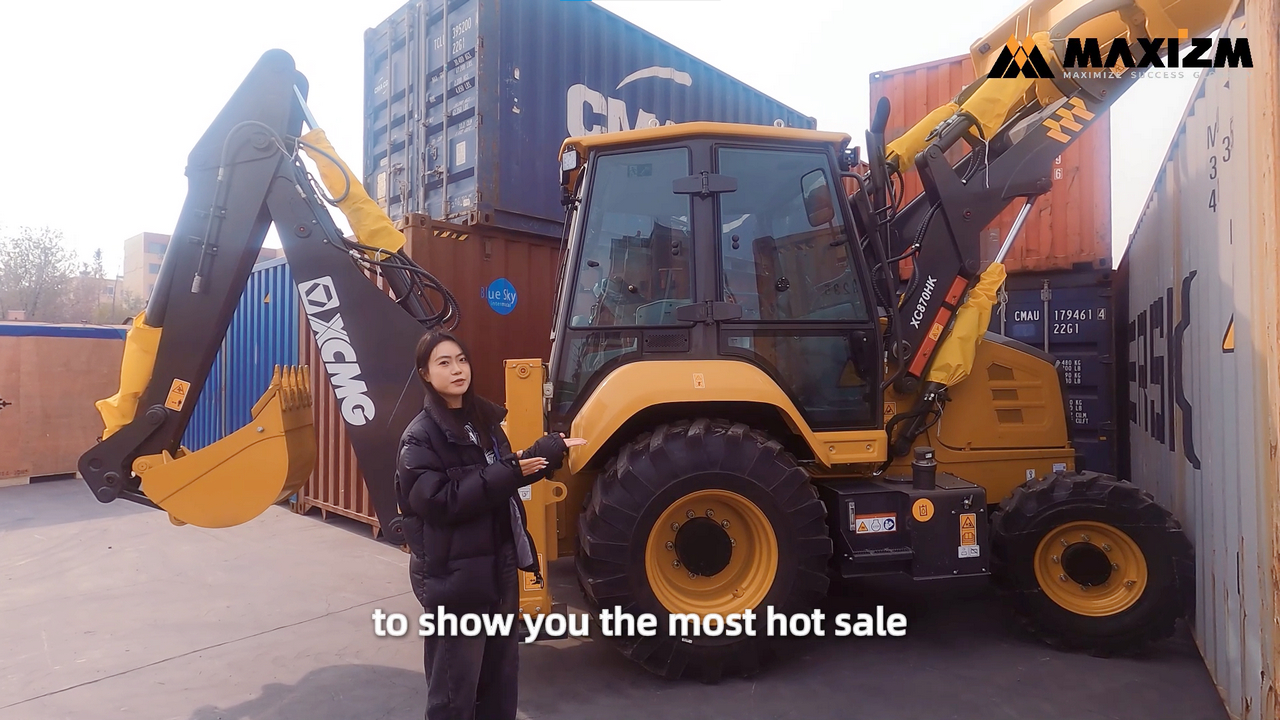 XCMG XC870HK: Versatile Backhoe Wheel Loader