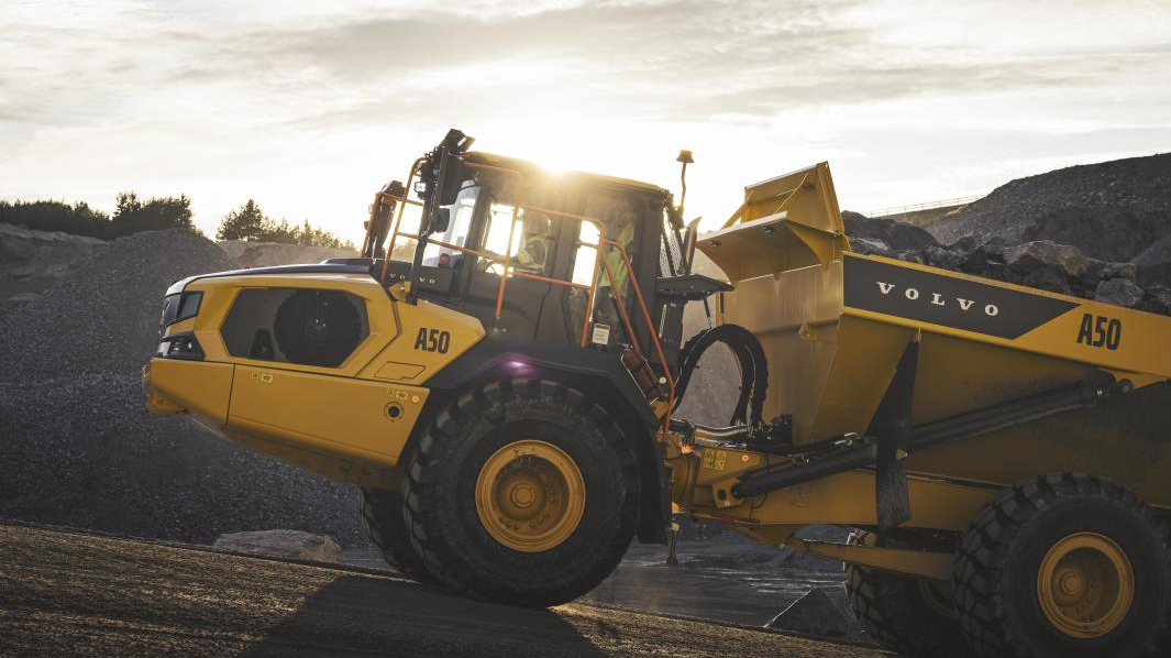 Volvo Construction Equipment Unveils New Range of Articulated Haulers, Including A50 Model