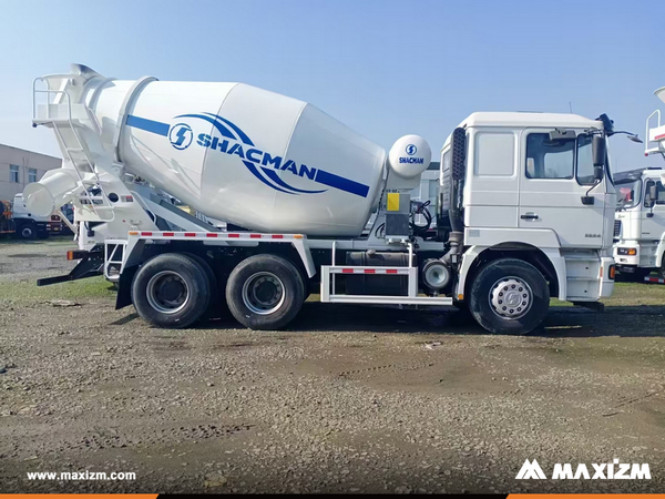Algeria - 2 Units SHACMAN SX5255GJBJR334 Concrete Mixer Truck 