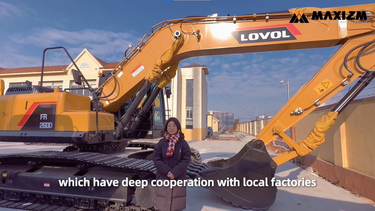 A Comprehensive Description Of The LOVOL FR260D Excavator