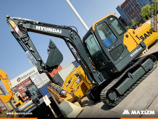 Costa Rica - 1 Unit HYUNDAI HX60 Pro Crawler Excavator 