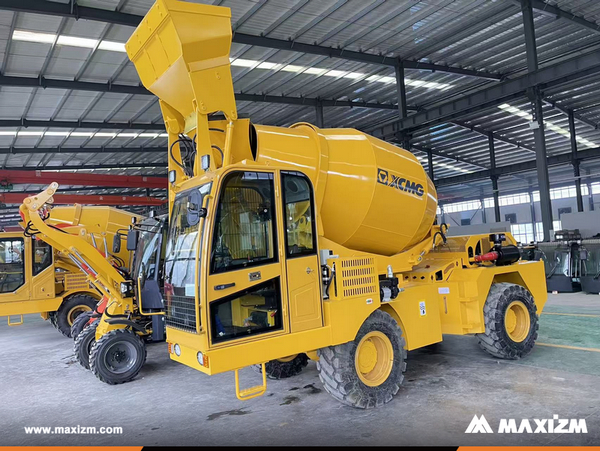 Ecuador - 1 Unit XCMG Self-loading Concrete Mixer Truck