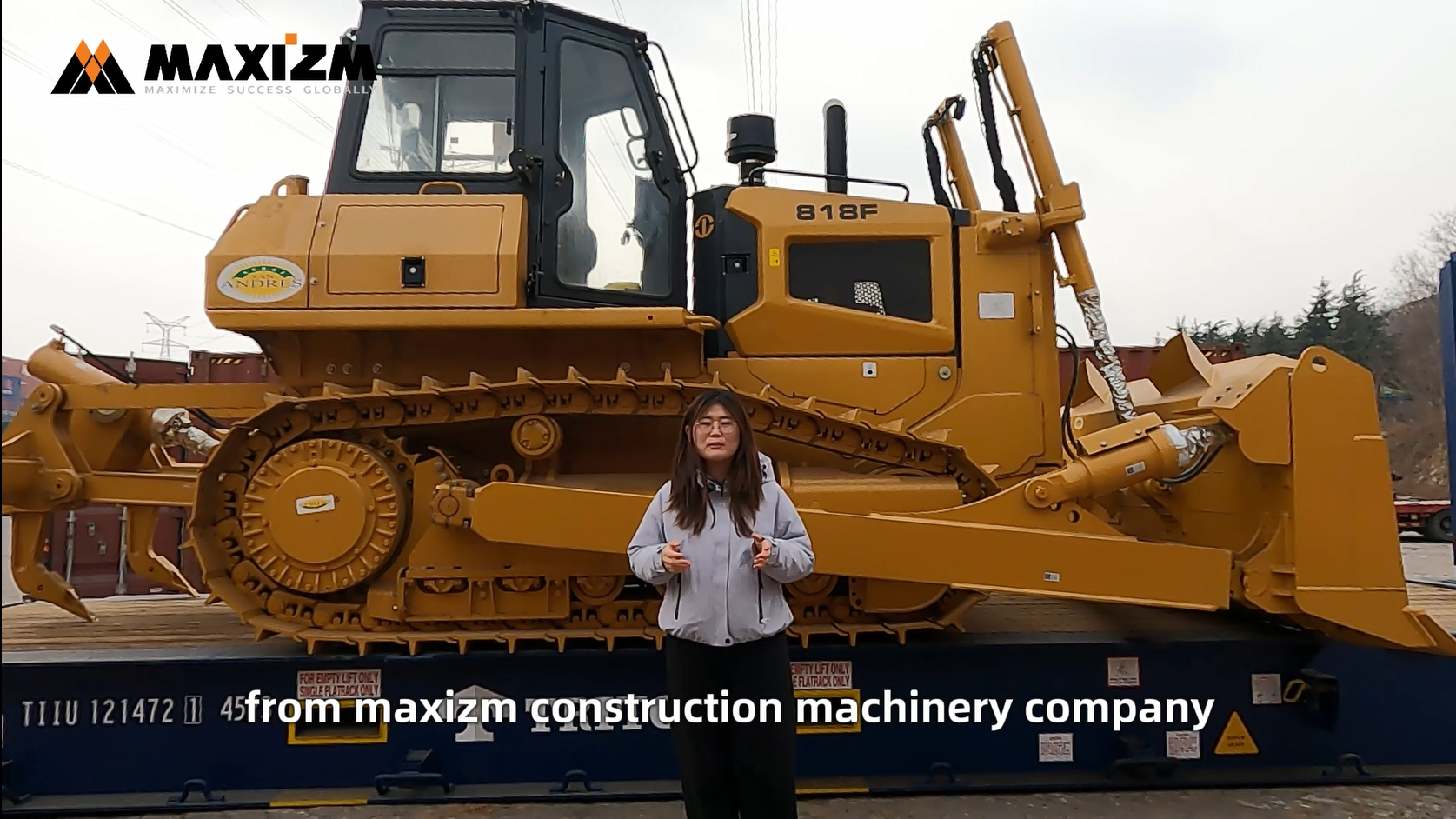 Discover SEM818F Earthmoving Bulldozer