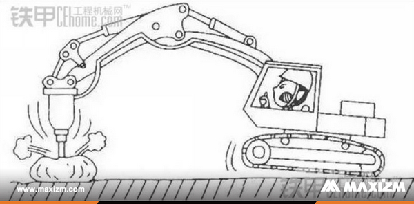 Excavator Breaking Hammer Skills