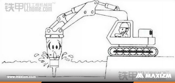 Excavator Breaking Hammer Skills