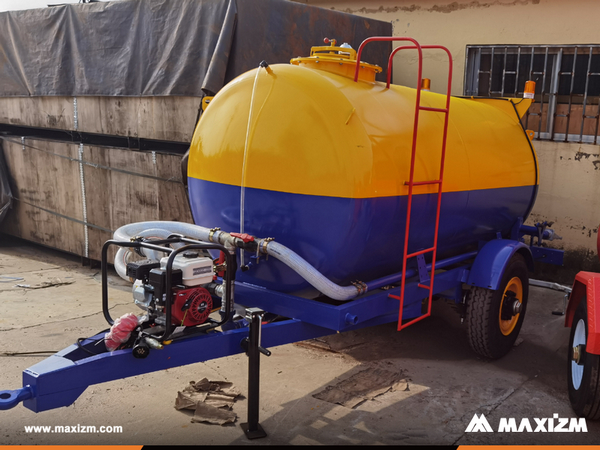 Colombia - 1 Unit SHENZONG 7T-5 Water Tank Trailer