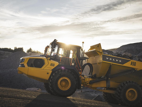 Volvo Construction Equipment Unveils New Range of Articulated Haulers, Including A50 Model