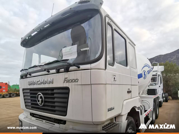 Algeria - 2 Units SHACMAN SX5255GJBJR334 Concrete Mixer Truck 