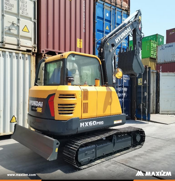 Costa Rica - 1 Unit HYUNDAI HX60 Pro Crawler Excavator 