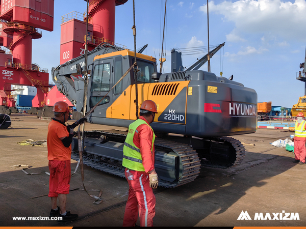 Algeria - 1 Unit HYUNDAI HX220HD Crawler Excavator