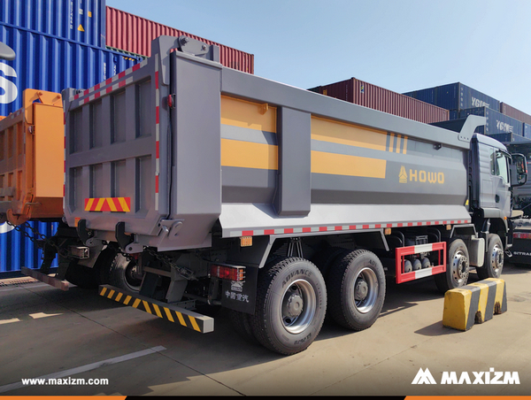Algeria - 2 Units HOWO Dump Truck