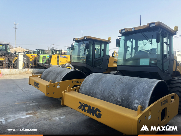 DR Congo - 2 Units XCMG XS143J Road Roller